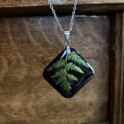 Square Fern Necklace